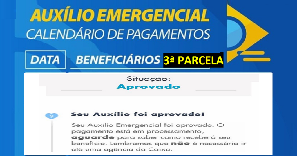 Governo divulga calendário de pagamentos e saques da Terceira Parcela