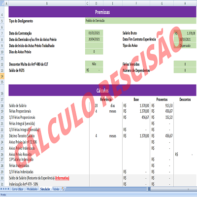 Veja Como Calcular Rescis O De Trabalho Dos Colaboradores Chc