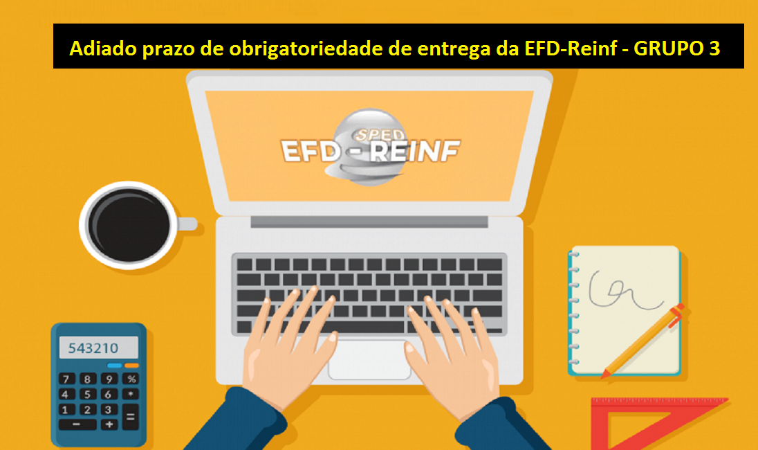 EFD REINF PRAZO DE ENTREGA 2020 