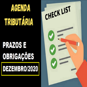 Agenda Tributária Dezembro/2020: Prazos e Obrigações [Atualizada]