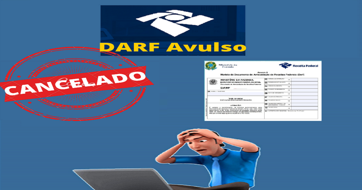 Darf avulso para recolhimento das contribuições previdenciárias