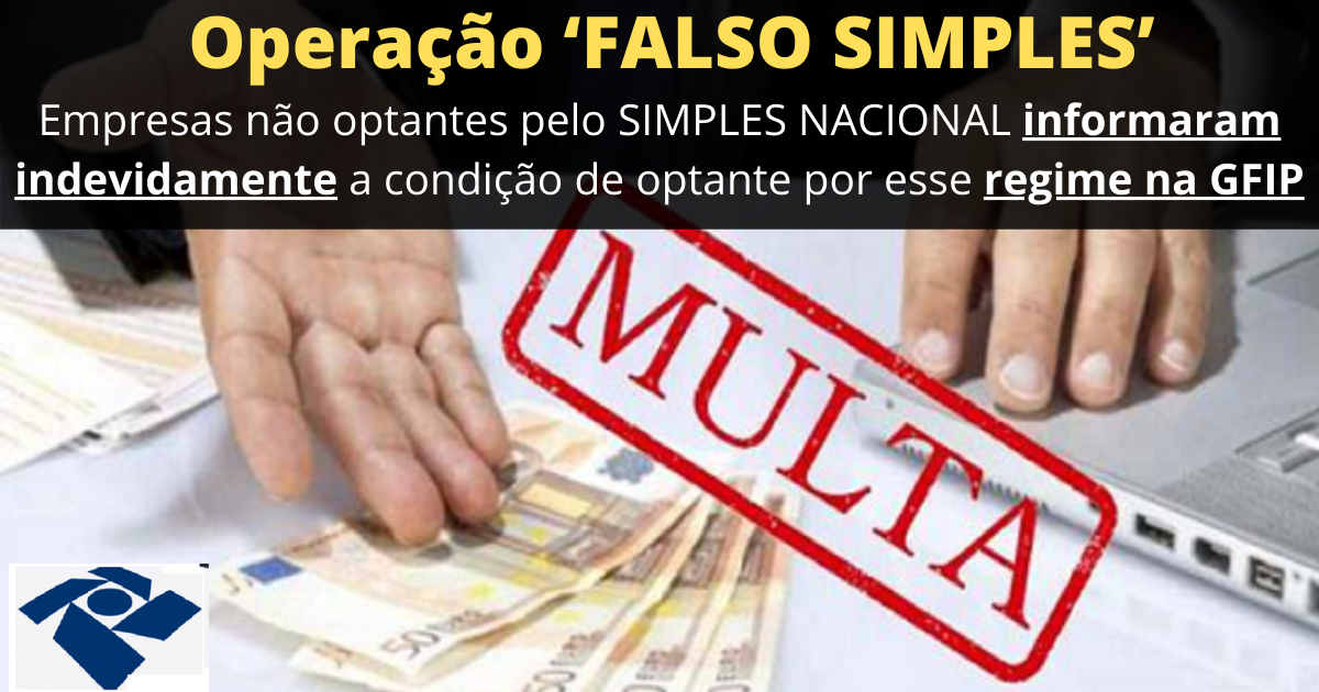 GFIP: Receita federal alerta sobre inconsistências - Empresas não optantes pelo Simples Nacional, Entenda!