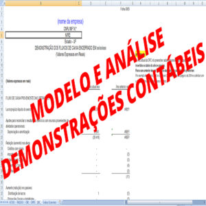 [PLANILHA GRATUITA] – Modelo Balanço Patrimonial, DRE, DMPL, DFC e Análise das Demonstrações