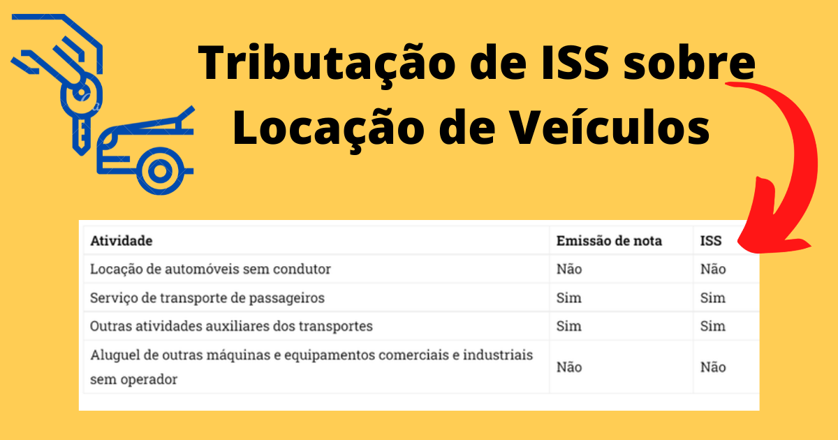 Entenda como funciona a Tributação de ISS sobre Locação de Veículos 