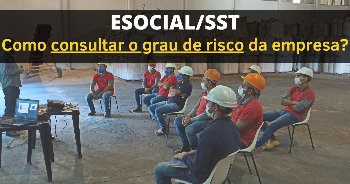 Como consultar o grau de risco da empresa?