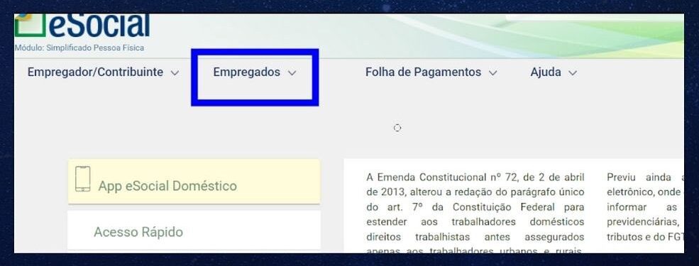 CAT – Comunicado de Acidente de Trabalho no esocial domestico 