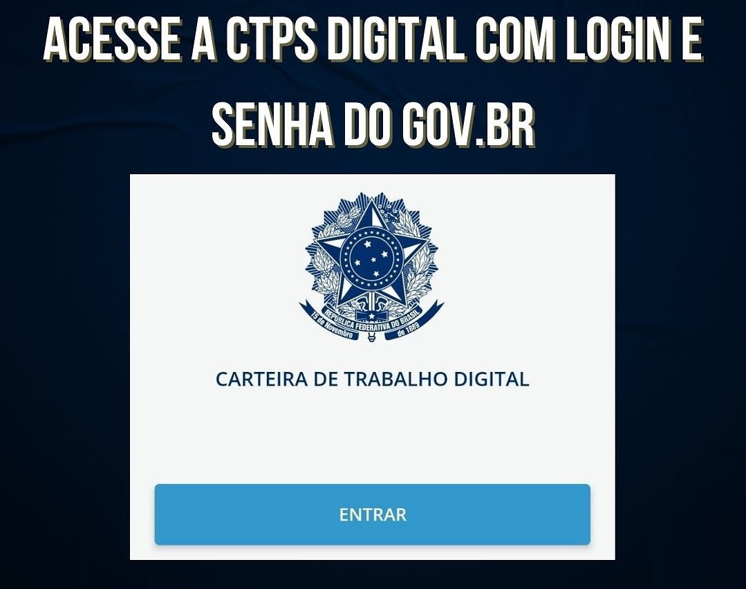 informe de rendimento pela carteira de trabalho digital 