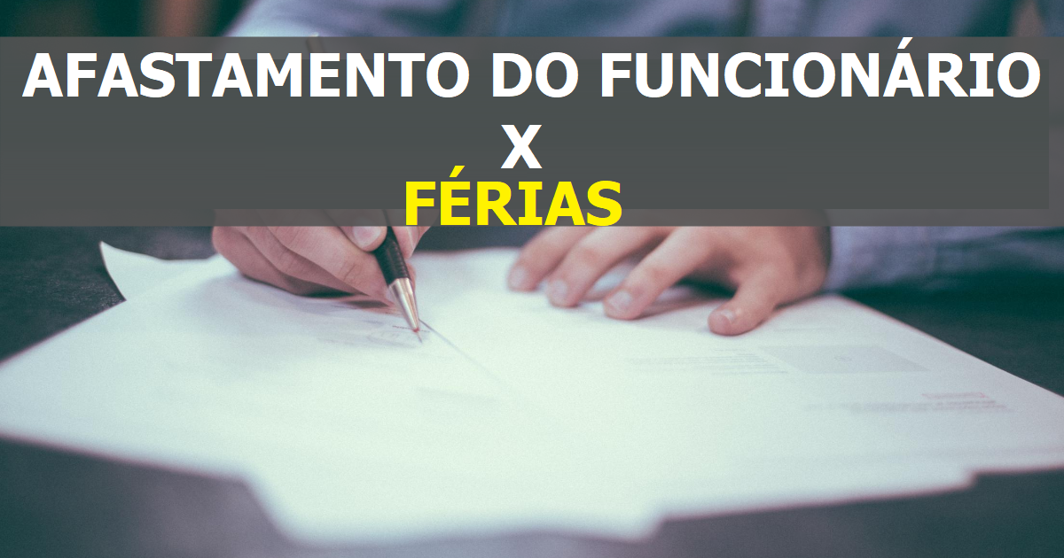 funcionário ficou afastado por doença