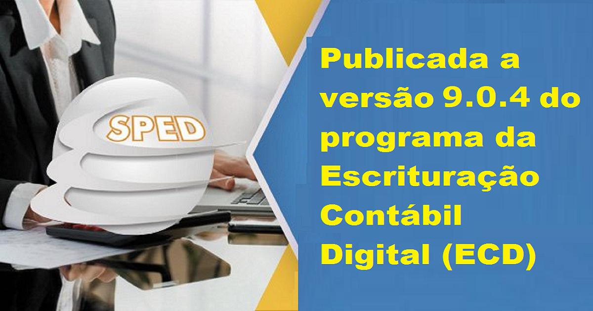 download nova versão programa sped ecd 