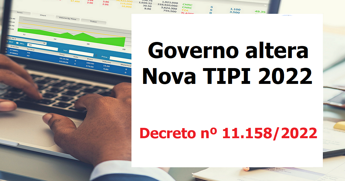 Nova tabela tipi 2022