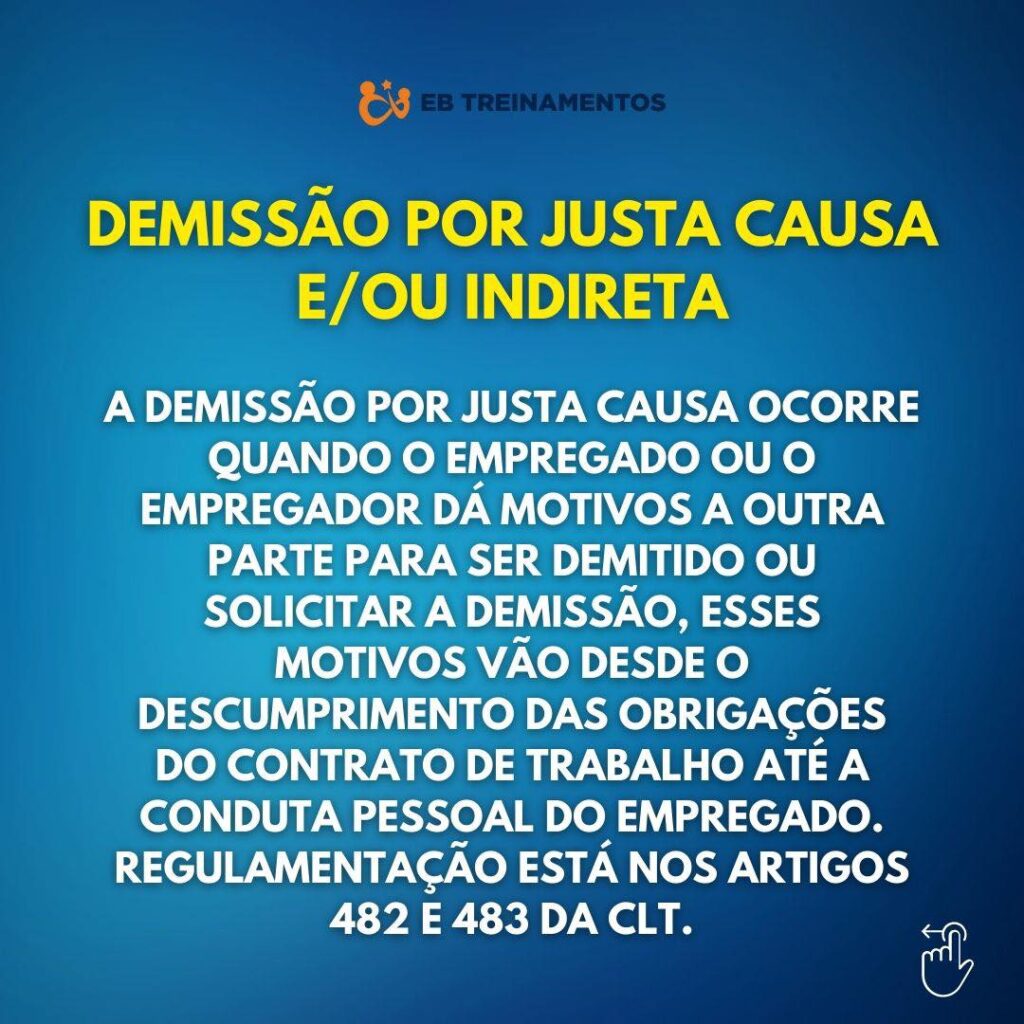 Demissão por justa causa 