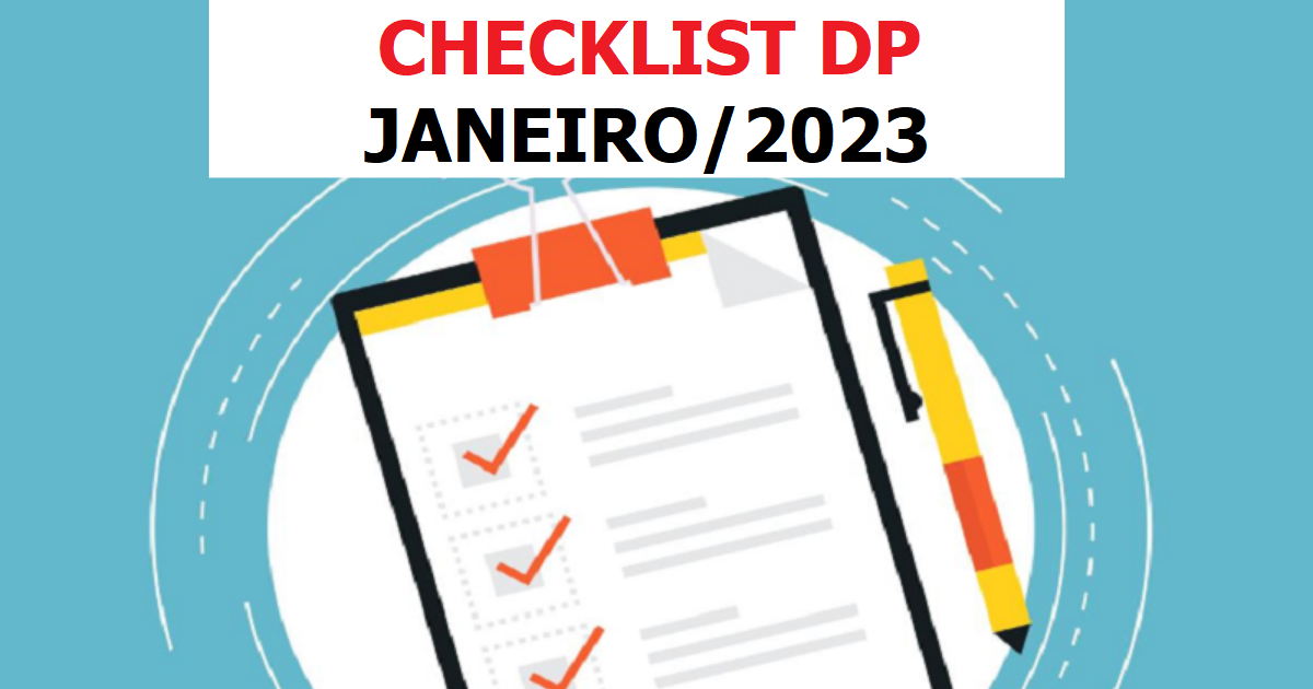 Checklist DP! Obrigatório fazer em Janeiro/2023